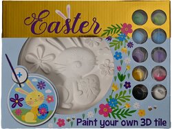 Paint your own 3D tile Easter