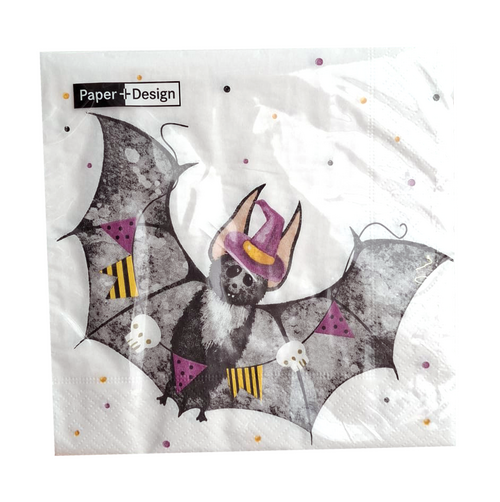 Paper+Design Servet vleermhuis halloween 20st