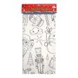 Paper tablecloth to colour Christmas