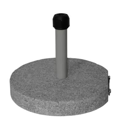 Parasolvoet graniet grijs 40kg
