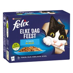 Pouch elke dag feest vis in gelei
