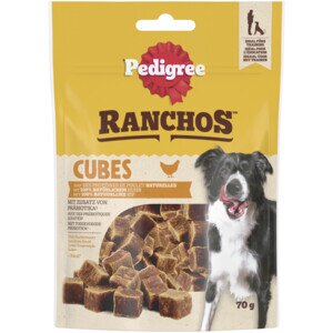Pedigree Hondensnack ranchos cubes kip 70g