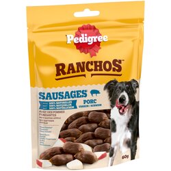 Pedigree Hondensnack ranchos sausages varken 60g