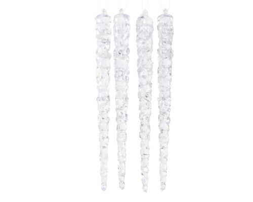Decoris Ijspegel plastic glow in the dark