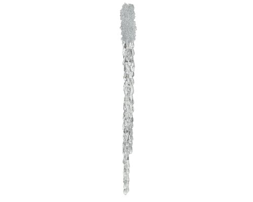 Decoris Ijspegel plastic glitter glitter