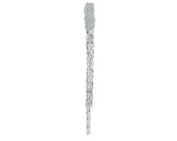 Decoris Ijspegel plastic glitter glitter