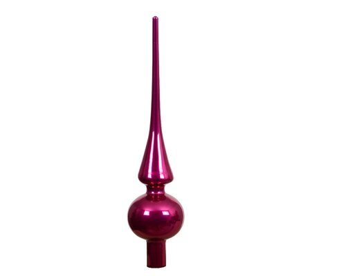 Piek glas d6h26cm pink - afbeelding 1
