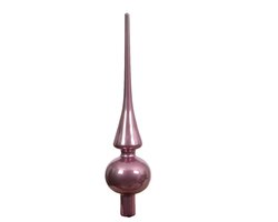 Piek glas d6h26cm vintage roze - afbeelding 1