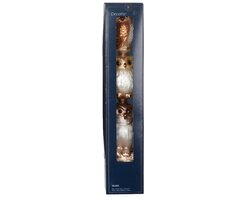 Piek glas l6.3b5.5h35cm bruin - afbeelding 2