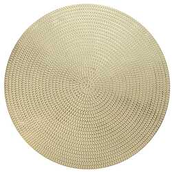 Placemat thora d38cm goud