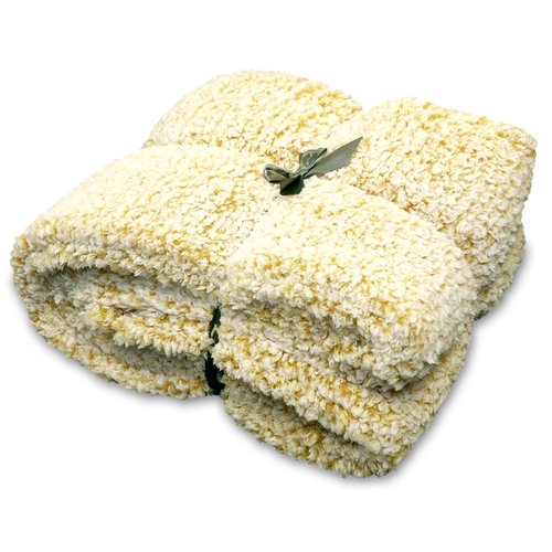 Plaid knut l200b150cm curry