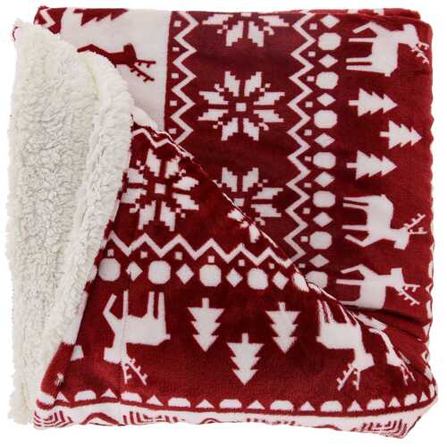 Plaid yael l200b150cm red