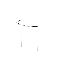 Plantensteun halfrond 35x40 cm - afbeelding 1