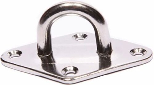 Platinum Pad eye 8mm SS 316 Chrome