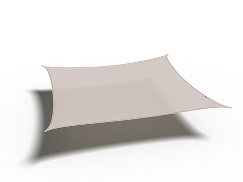Platinum Shade sail square 500x500 - afbeelding 1