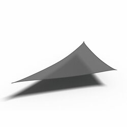 Platinum Shade sail triangle 90° 710x500x500 - afbeelding 1