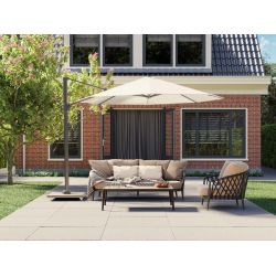 Platinum Zweefparasol Challenger T¹ 3x3 Antraciet/Antraciet excl. voet - afbeelding 2