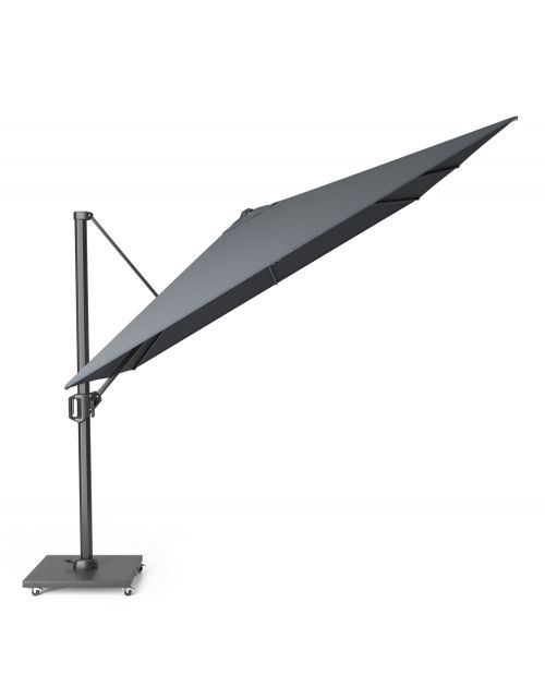 Platinum Zweefparasol Challenger T¹ 3x3 Antraciet/Antraciet excl. voet - afbeelding 1