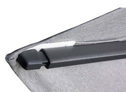 Platinum Zweefparasol Challenger T²  3x3 Antraciet/Wit - afbeelding 4