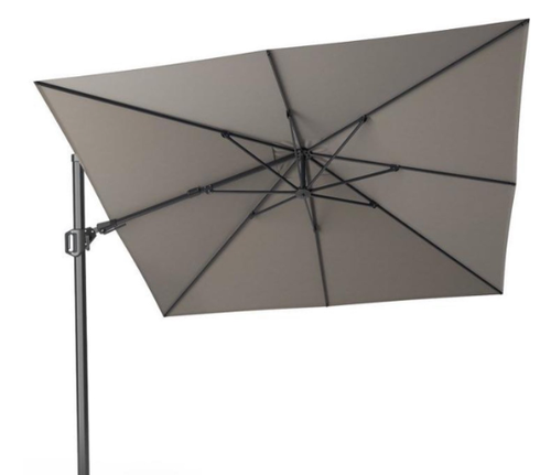 Platinum Zweefparasol Challenger T² premium 3x3 Antraciet/Manhattan - afbeelding 1