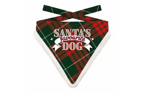 Plenty gifts Bandana xmas fav.dog patt.r/gr.xl