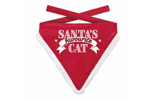 Plenty gifts Bandana xmas favorite cat red s