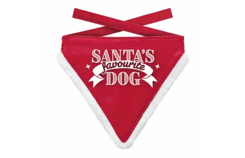 Plenty gifts Bandana xmas favorite dog red xl