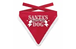 Plenty gifts Bandana xmas favorite dog red xl