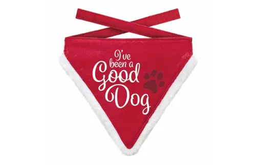 Plenty gifts Bandana xmas good dog red m