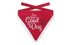 Plenty gifts Bandana xmas good dog red m