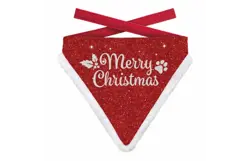 Plenty gifts Bandana xmas merry cms gl.dog red m