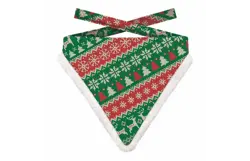 Plenty gifts Bandana xmas pattern mix dog m