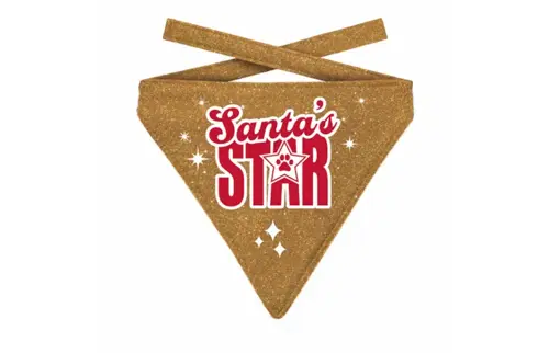 Plenty gifts Bandana xmas santa's star cat g.s