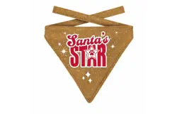 Plenty gifts Bandana xmas santa's star cat g.s