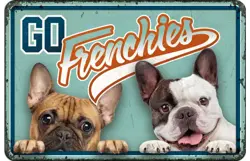 Plenty gifts Bord blik a4 go frenchies (h)