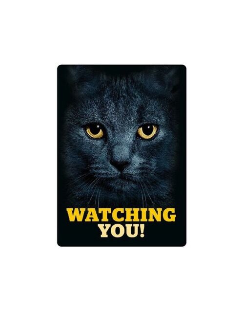 Plenty gifts Bord blik black cats eyes