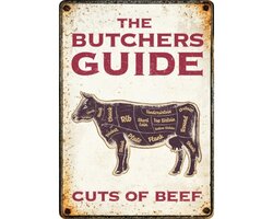 Plenty gifts Bord blik the butchers guide (v)