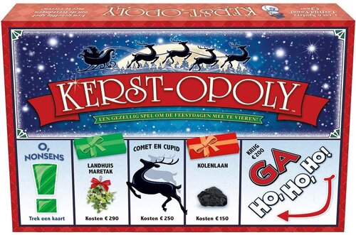 Plenty gifts Bordspel kerst opoly