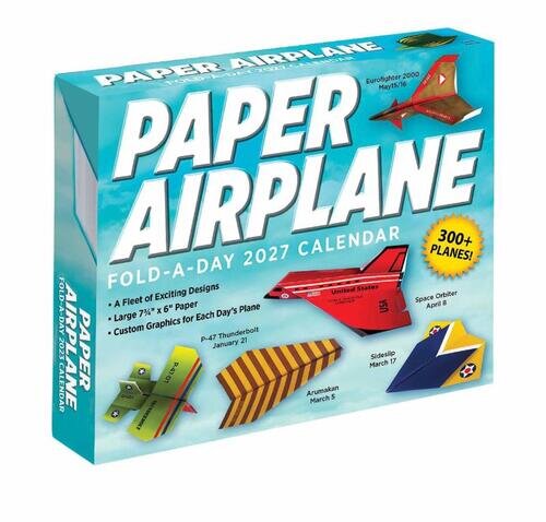 Plenty gifts Boxed 27 act paper airplane amp