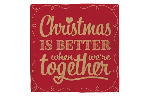 Plenty gifts Deco tegel xmas  christmas is better