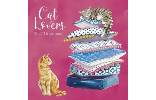 Plenty gifts Kalender 27 cat lovers org gtd