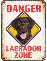 Plenty gifts Magneet danger labrador zone