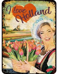 Plenty gifts Magneet i love holland