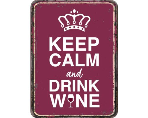 Plenty Gifts Magneet keep calm drink wine