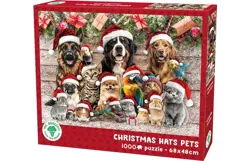 Plenty gifts Puzzel xms christmas hats pets