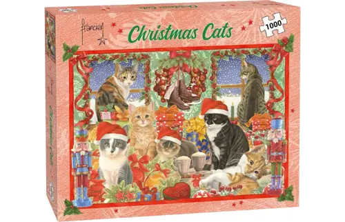 Plenty gifts Puzzel xms franciens katten