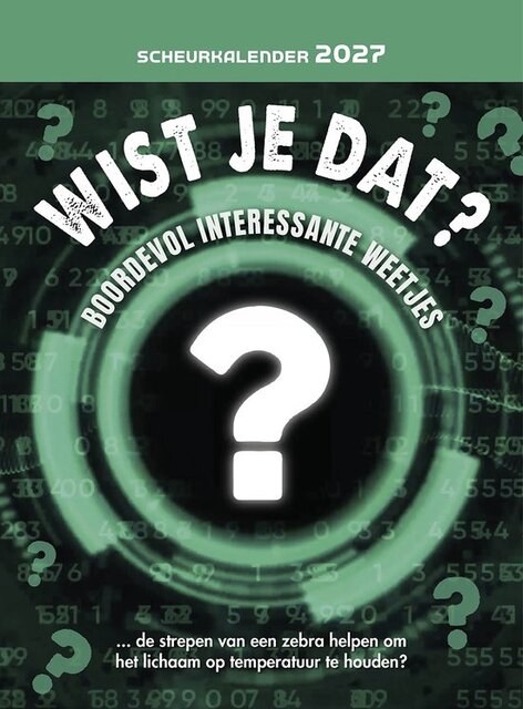 Plenty gifts Scheurkalender 27 wist je dat