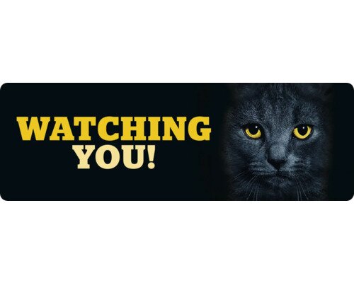 plenty gifts Sign metal lk watching you