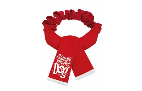 Plenty gifts Sjaal xmas favorite dog red l