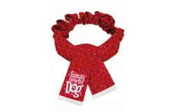 Plenty gifts Sjaal xmas favorite dog red paws m